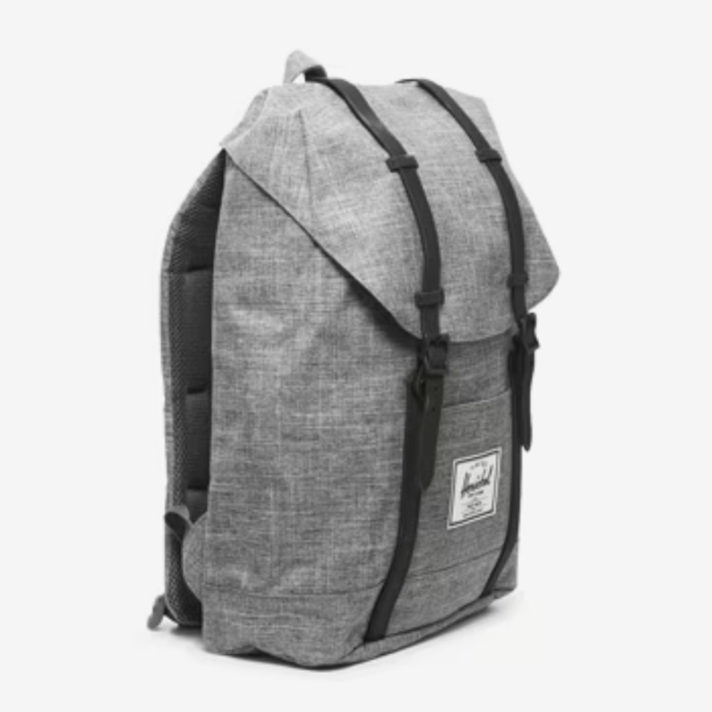 Herschel Supply Company | Women’s Grey Retreat Backpack Adjustable Straps OS - Picture 13 of 14